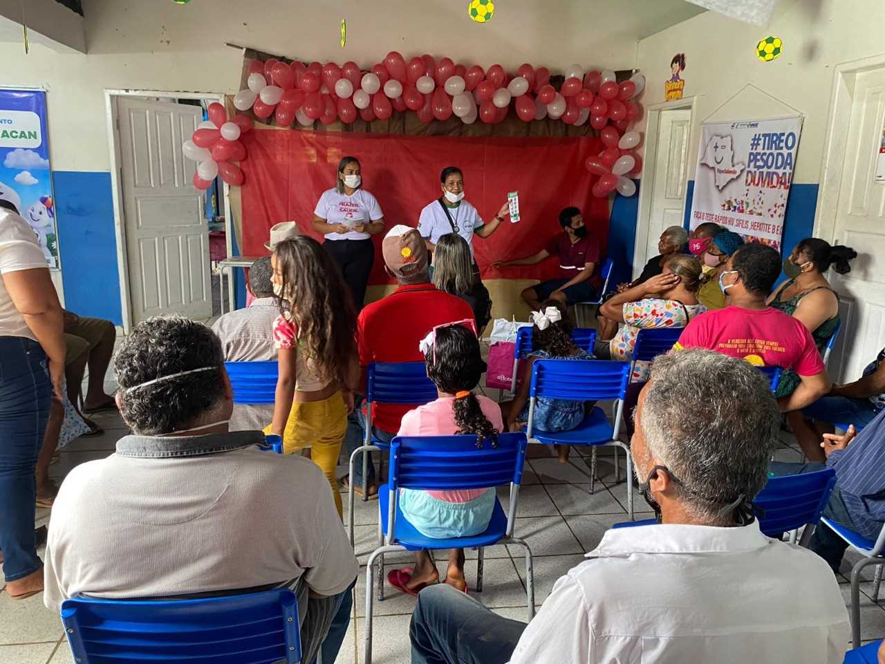 Camacã: PSF Rural realiza ações Dezembro Vermelho no Assentamento Nova Ipiranga